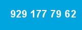 929 177 79 62 929 177 79 62